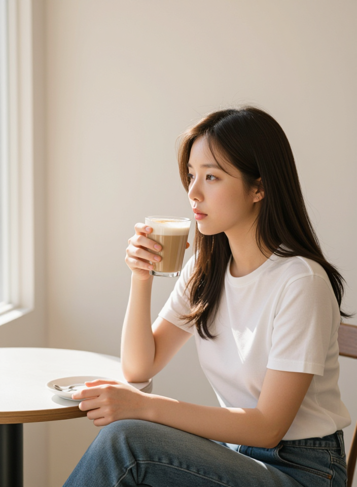 오후의 카페