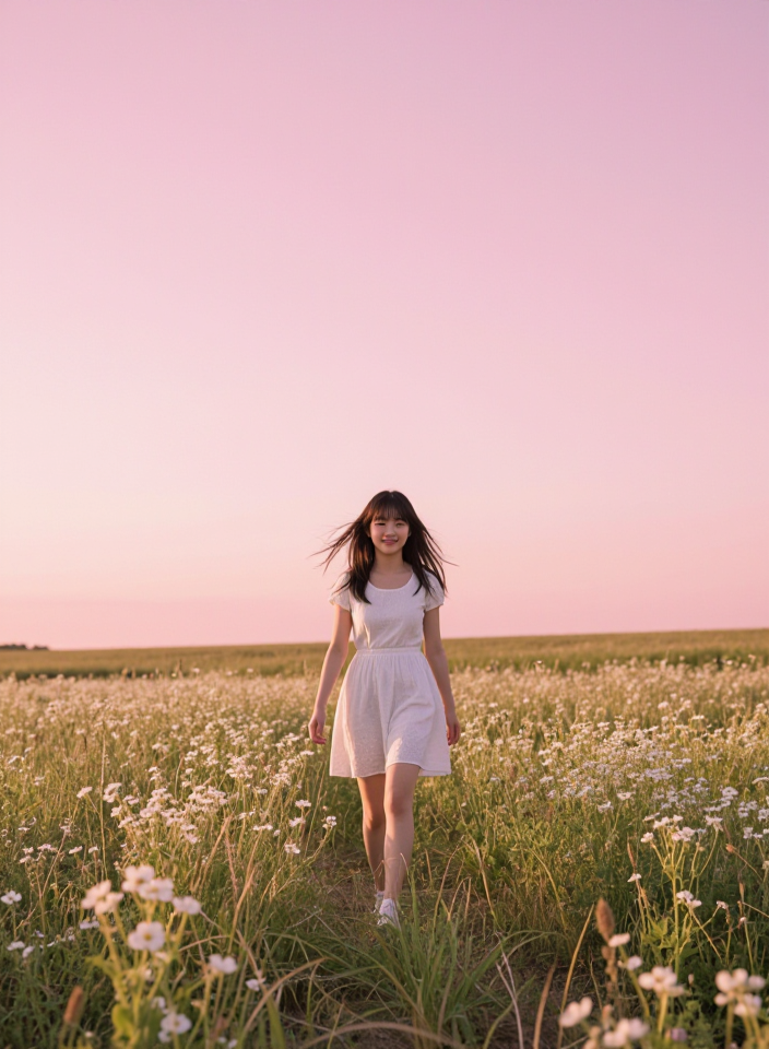핑크빛 산책